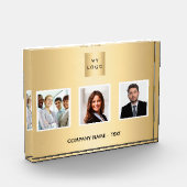 Foto team business logo gold (Links)