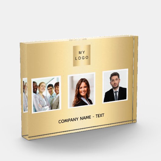 Foto team business logo gold (Links)