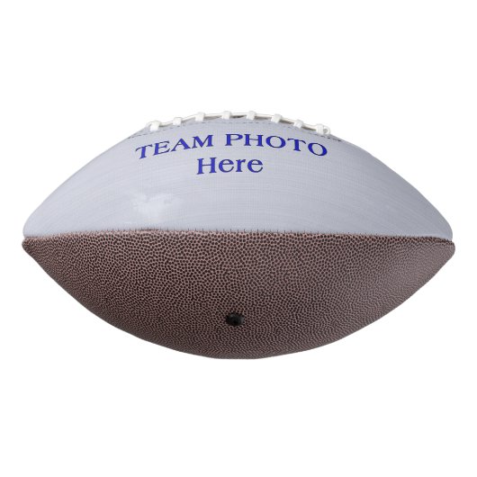 Foto, tekst en uw kleuren - Aangepast Football (Gedraaid 270)