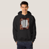 Foto Tekst Logo Bloemige Boho Hoodie (Voorkant volledig)