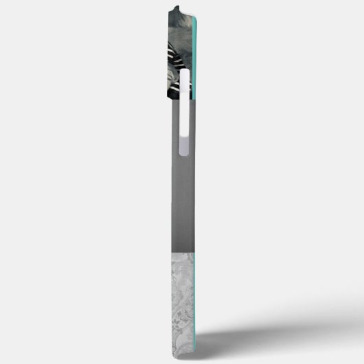 Foto Tekst sjabloon Telefoon Case iPhone Persoonli (Achterkant / Links)