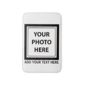 Foto & tekst uploaden – Aanpassen Badmat (Voorkant Verticaal)