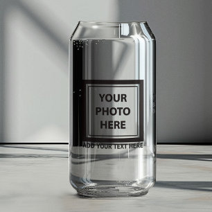 Foto & tekst uploaden – Aanpassen Blikvorm Glas