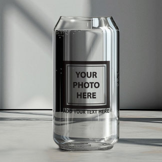Foto & tekst uploaden – Aanpassen Blikvorm Glas