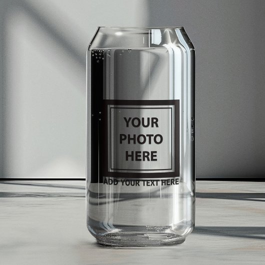 Foto & tekst uploaden – Aanpassen Blikvorm Glas