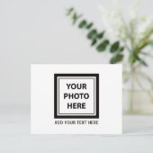 Foto & tekst uploaden – Aanpassen Briefkaart (Staand voorkant)