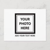 Foto & tekst uploaden – Aanpassen Briefkaart (Voorkant)