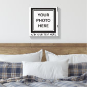 Foto & tekst uploaden – Aanpassen Canvas Afdruk (Insitu (Slaapkamer))