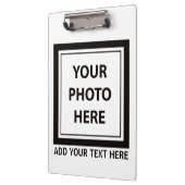 Foto & tekst uploaden – Aanpassen Klembord (Links)