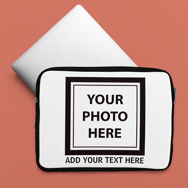 Foto & tekst uploaden – Aanpassen Laptop Sleeve (Creator heeft geüpload)