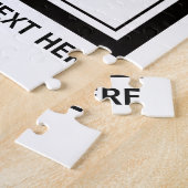 Foto & tekst uploaden – Aanpassen Legpuzzel (Zijkant)