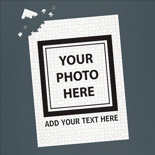 Foto & tekst uploaden – Aanpassen Legpuzzel