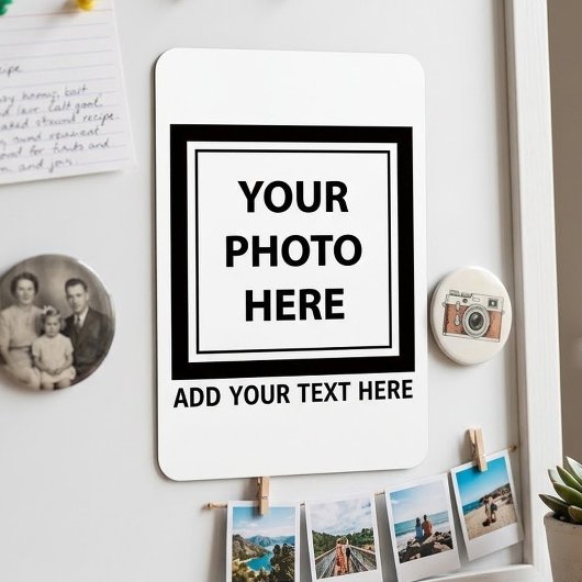 Foto & tekst uploaden – Aanpassen Magneet