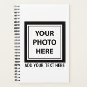 Foto & tekst uploaden – Aanpassen Planner (Voorkant)