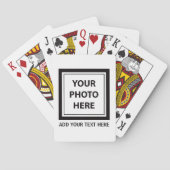 Foto & tekst uploaden – Aanpassen Pokerkaarten (Achterkant)
