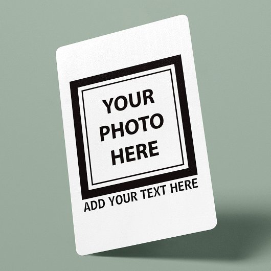 Foto & tekst uploaden – Aanpassen Pokerkaarten