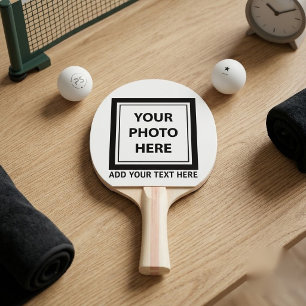Foto & tekst uploaden – Aanpassen Tafeltennisbatje