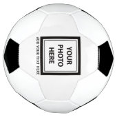 Foto & tekst uploaden – Aanpassen Voetbal (Gedraaid)