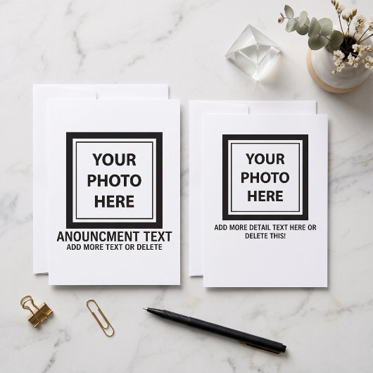 Foto & tekst uploaden – eenvoudig aanpassen aankondiging