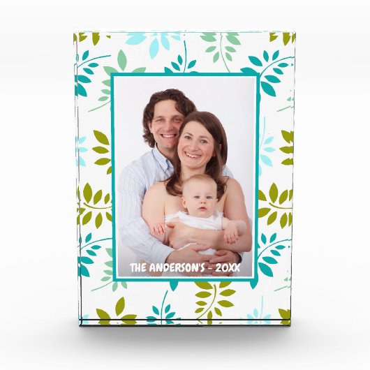 Foto/Tekstlef-patroon Fotoblokken (Voorkant)