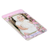 FOTO-TEMPLATE Baby Baptismebevestiging op maat Magneet (Rechterzijde)