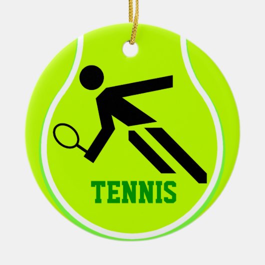Foto Tennis Champs Ornament toevoegen (Voorkant)