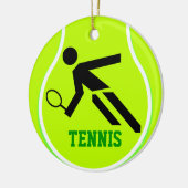 Foto Tennis Champs Ornament toevoegen (Links)