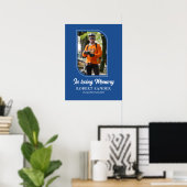 Foto Ter nagedachtenis Poster (Thuiskantoor)