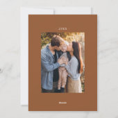 Foto Thanksgiving van de Thankful Pecan 2 Feestdagenkaart (Achterkant)