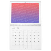Foto toevoegen Aangepaste afgedrukte kalenders elk Kalender (Mar 2026)