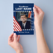 Foto toevoegen | Aangepaste campagnesjabloon Flyer (Hand)