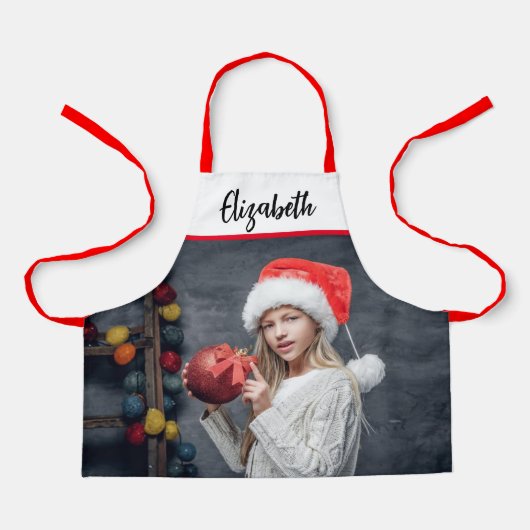 Foto toevoegen Aanpassen Schort (Voorkant)