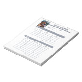 Foto toevoegen Budget Planner Notitieblok (Linkerzijde)