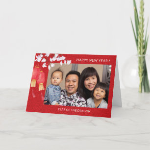 Foto toevoegen Chinees Nieuwjaar van de draak 2024 Kaart