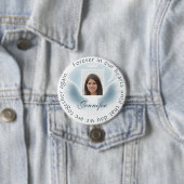 Foto toevoegen Custom Memorial Mooi ontwerp Ronde Button 7,6 Cm (In situ)
