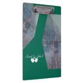 Foto toevoegen Emerald Green Klembord (Rechts)