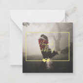 Foto toevoegen Flat Note Kaart Notitiekaartje (Voorkant)