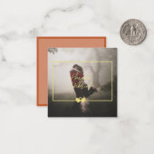 Foto toevoegen Flat Note Kaart Notitiekaartje (Voorkant / Achterkant in situ)