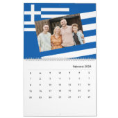 Foto toevoegen Griekenland Vlag Ημερολόγι οficial Kalender (Feb 2026)