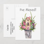 Foto toevoegen Ik heb Waterverf Sprookjesachtig Br Briefkaart (Voorkant / Achterkant)