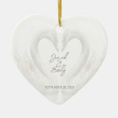 Foto toevoegen Kerstversiering Keramisch Ornament (Voorkant)