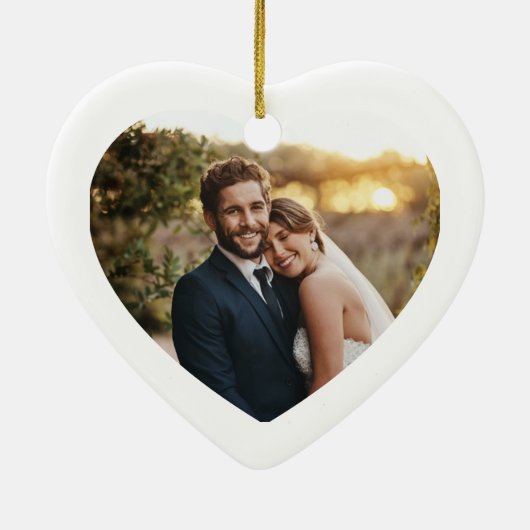 Foto toevoegen Kerstversiering Keramisch Ornament (Achterkant)