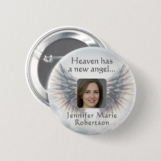 Foto toevoegen | Memorabilia Ronde Button 5,7 Cm (Voorkant /achterkant)