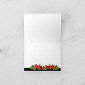 Foto toevoegen Merry Christmas Kaart Gift Box (Binnen)