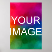 Foto toevoegen Moderne eenvoudige Sjabloon geperso Poster (Voorkant)