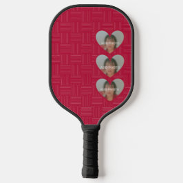 Foto toevoegen Red Pickleball Paddle