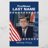 Foto toevoegen | Sjabloon Aangepaste campagne Flyer (Voorkant)