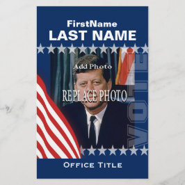 Foto toevoegen | Sjabloon Aangepaste campagne Flyer