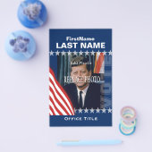 Foto toevoegen | Sjabloon Aangepaste campagne Flyer (Enkel)