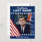 Foto toevoegen | Sjabloon campagne Briefkaart (Voorkant / Achterkant)